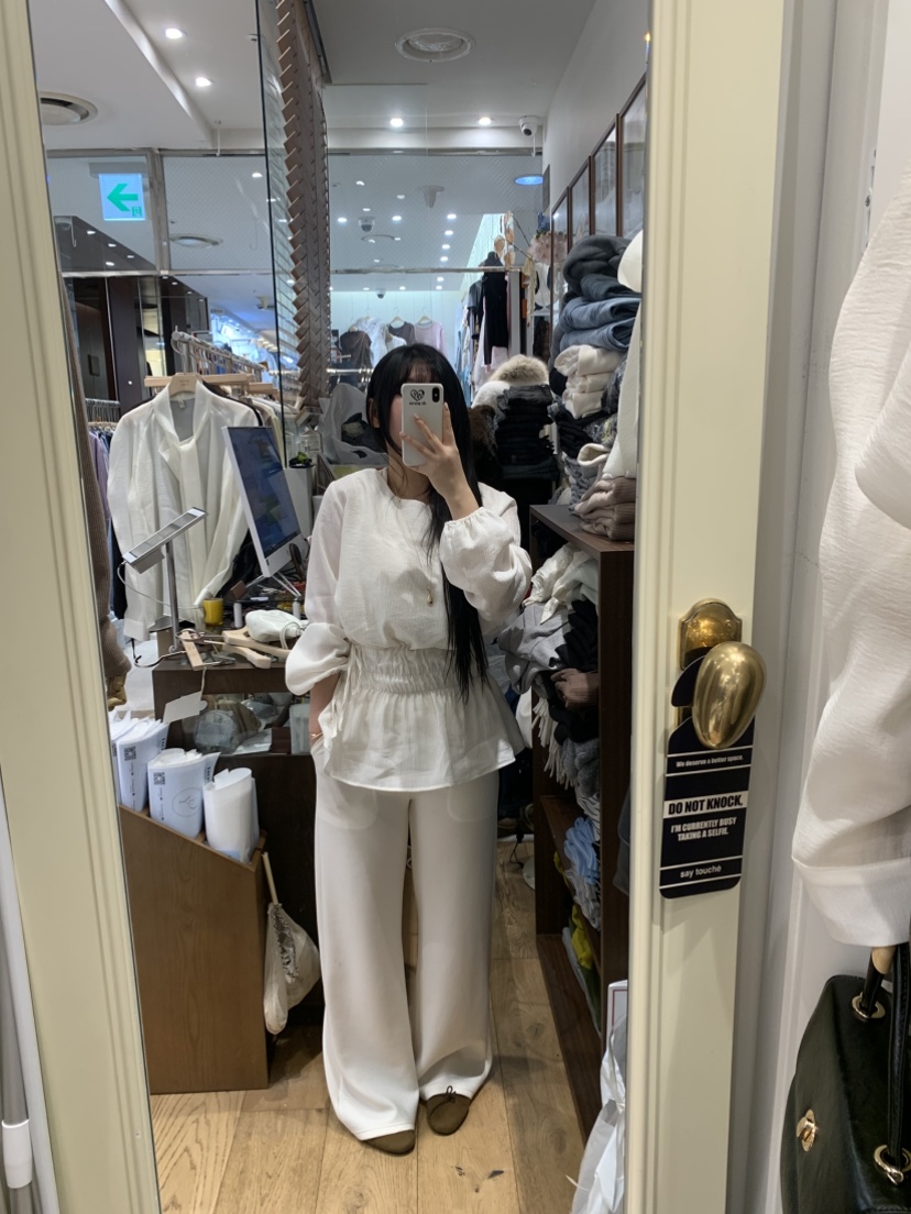 DE GO YOU韓國代購女裝新品職業休閑時尚熱賣襯衫蕾絲衫DE GO YOU襯衫/蕾絲衫