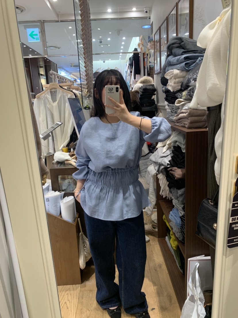 DE GO YOU韓國代購女裝新品職業休閑時尚熱賣襯衫蕾絲衫DE GO YOU襯衫/蕾絲衫圖色1