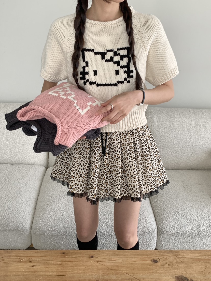 RE:OPENING韓國代購女士新款職業熱賣26春季時尚人氣針織衫RE:OPENING針織衫