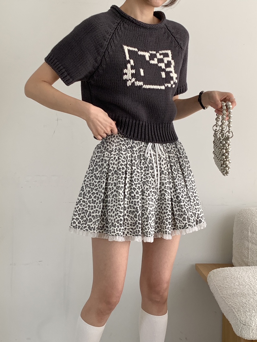 RE:OPENING韓國代購女士新款職業熱賣26春季時尚人氣針織衫RE:OPENING針織衫