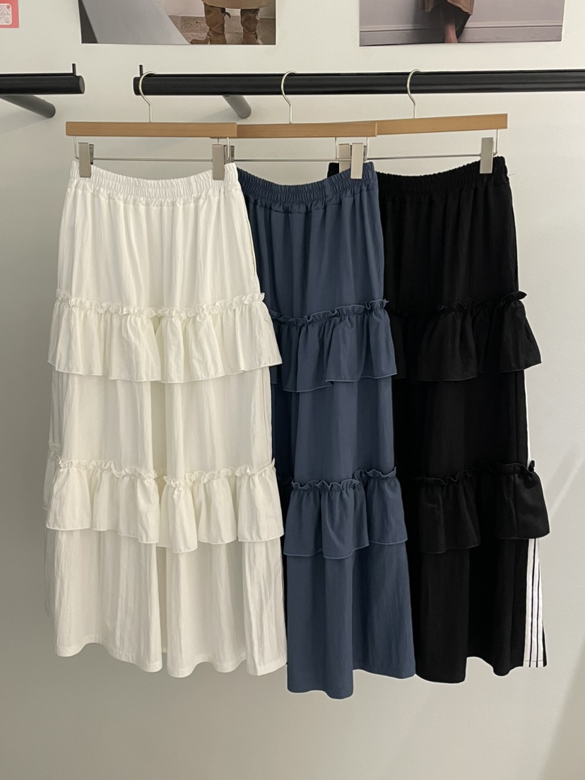 BUTTER-P東大門代購女士新品熱賣推薦時尚職業休閑26春季長裙BUTTER-P長裙