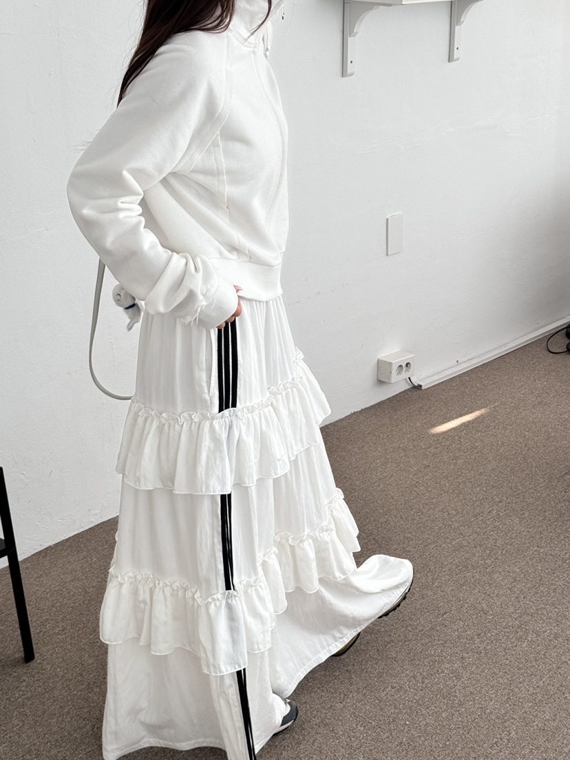 BUTTER-P東大門代購女士新品熱賣推薦時尚職業休閑26春季長裙BUTTER-P長裙