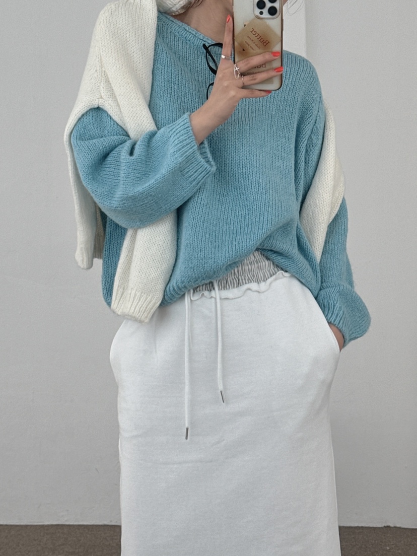 BUTTER-P韓國代購女士新款熱賣職業時尚休閑人氣推薦針織衫BUTTER-P針織衫