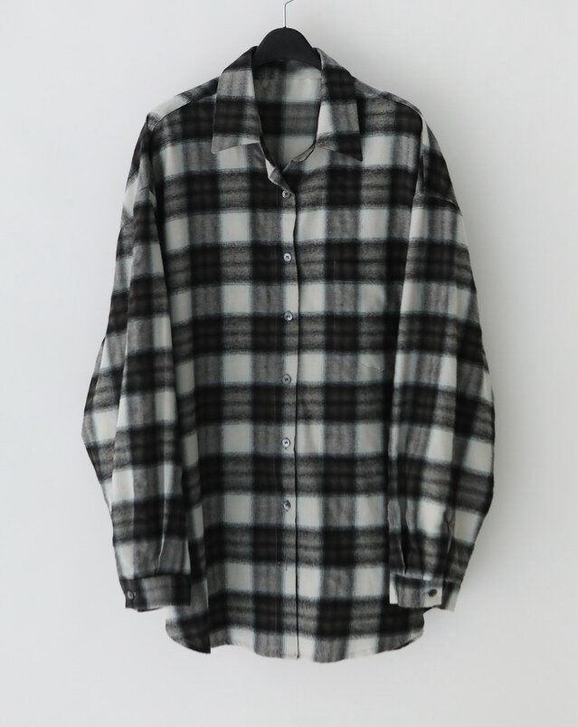 PLANTS ON GRAY韓國代購女裝新品26春季襯衫蕾絲衫格子PLANTS ON GRAY襯衫/蕾絲衫圖色2