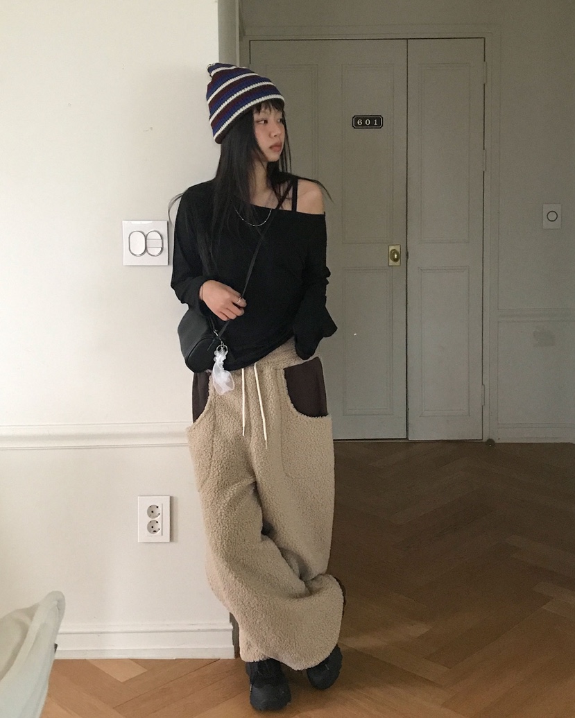 SHOTGUN東大門代購女裝新品推薦休閑時尚熱賣職業26春季休閑褲SHOTGUN休閑褲