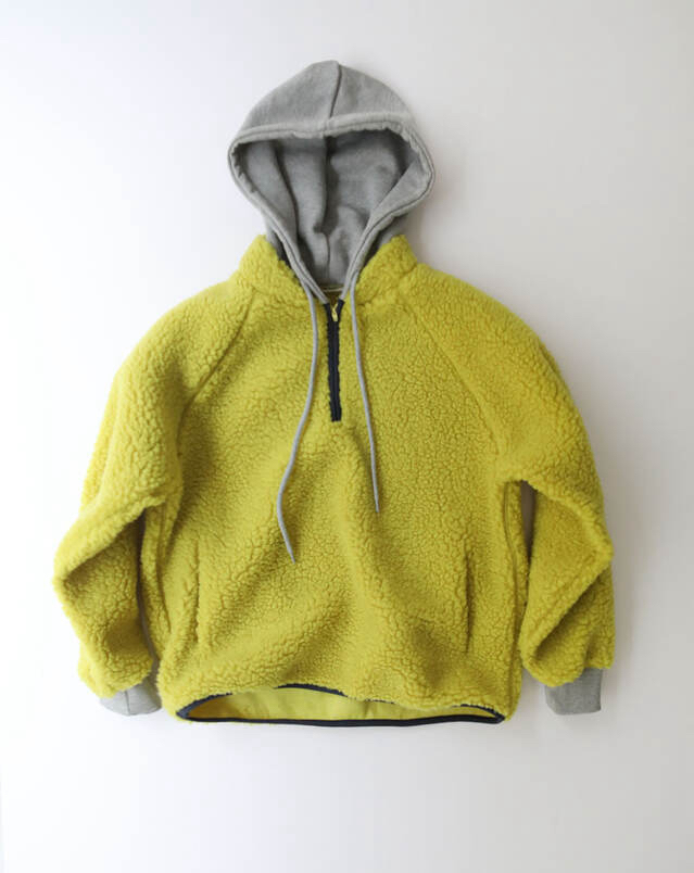 PLANTS ON GRAY韓國代購女裝新款26春季時尚夾克抓絨連帽PLANTS ON GRAY夾克圖色2