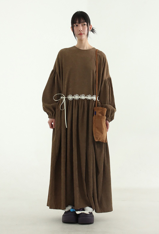 SHOTGUN韓國代購女士新款時尚熱賣26春季職業推薦休閑連衣裙SHOTGUN連衣裙