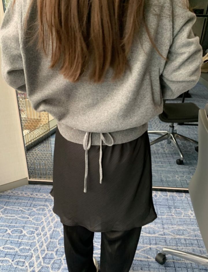 STAY HERE韓國直郵女士新款推薦時尚休閑針織衫不含內搭V領STAY HERE針織衫