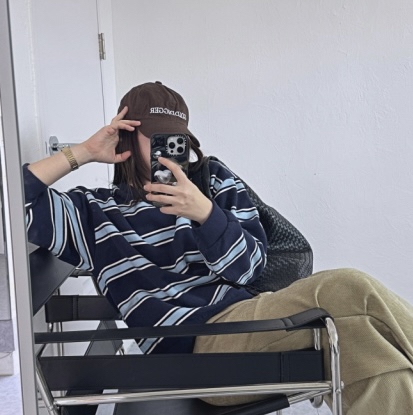 PLANTS ON GRAY東大門代購女士新品熱賣推薦時尚衛衣V領PLANTS ON GRAY衛衣