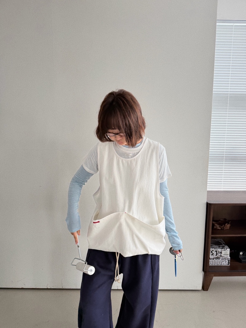 OLI SEOUL韓國直郵女士新款熱賣26春夏真品時尚吊帶背心OLI SEOUL吊帶/背心