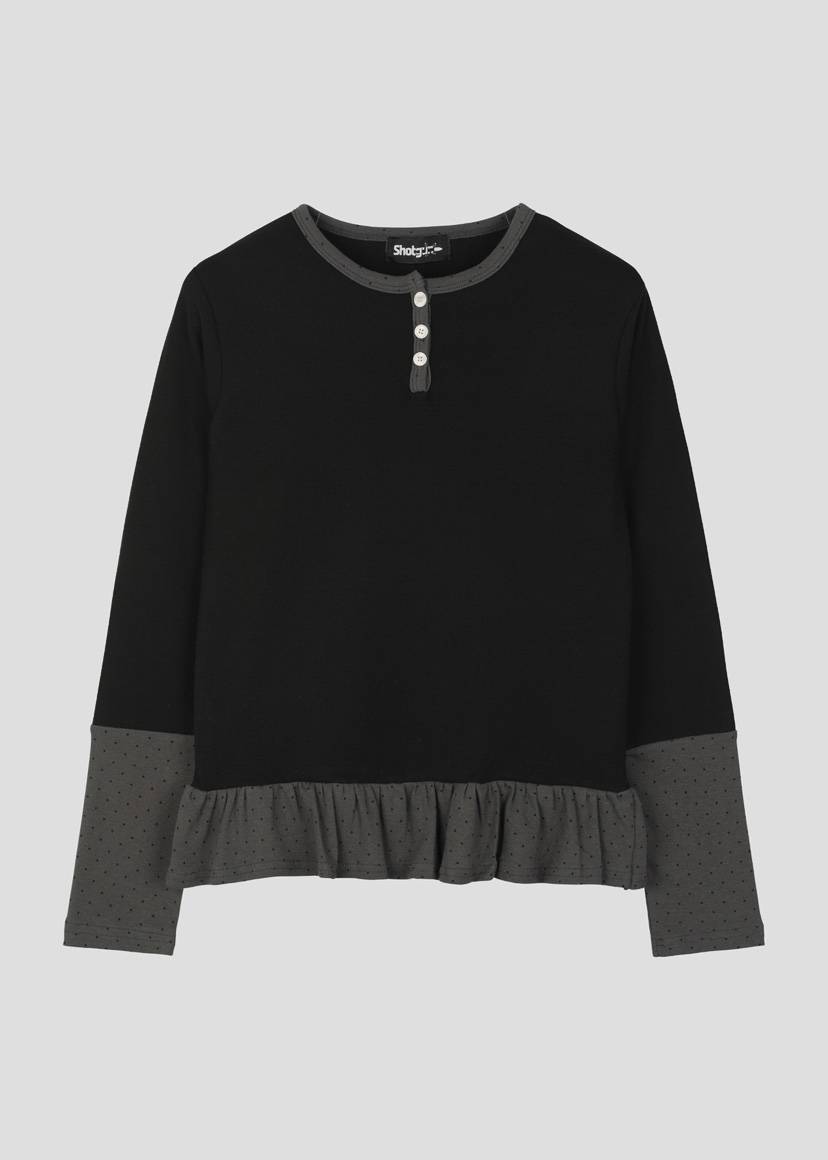 SHOTGUN東大門代購女士新款職業時尚人氣26春夏推薦長袖T恤SHOTGUN長袖T恤圖色3