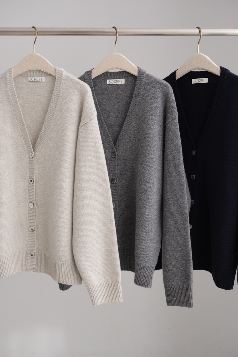 SORBET/FLAT WHITE韓國代購女士新品真品26春夏推薦針織衫SORBET/FLAT WHITE針織衫