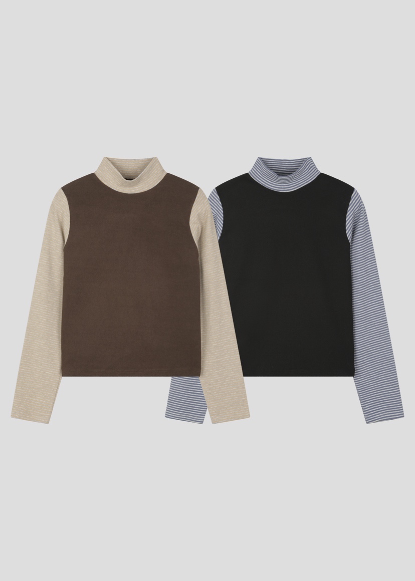 SHOTGUN韓國直郵女士新品26春夏人氣真品職業長袖T恤假兩件SHOTGUN長袖T恤