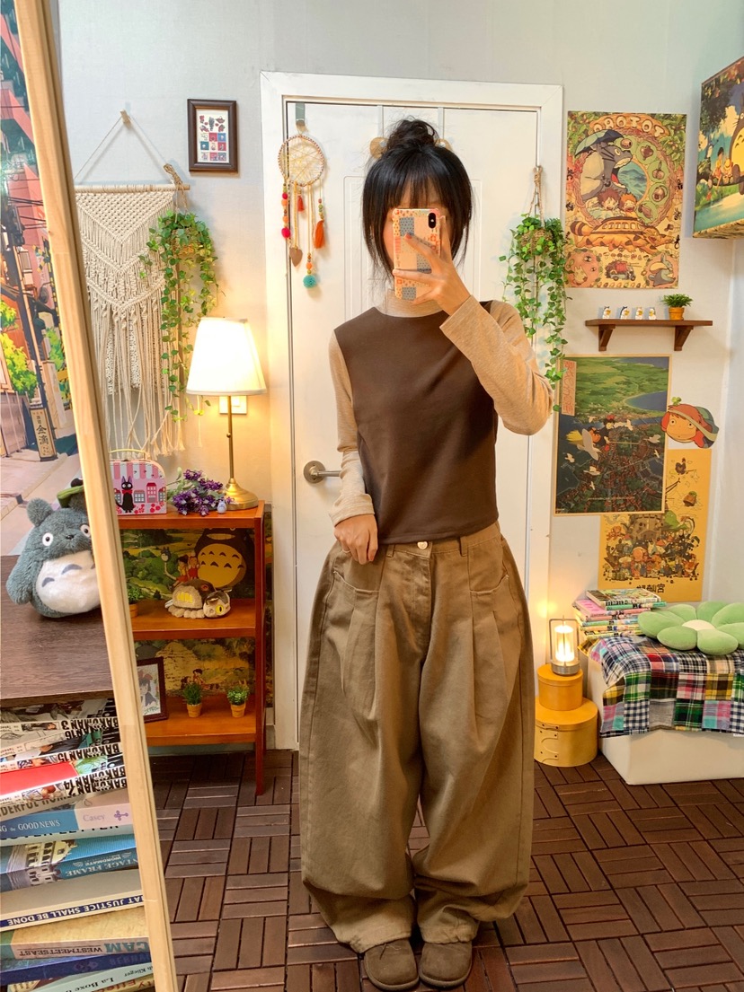 SHOTGUN韓國直郵女士新品26春夏人氣真品職業長袖T恤假兩件SHOTGUN長袖T恤