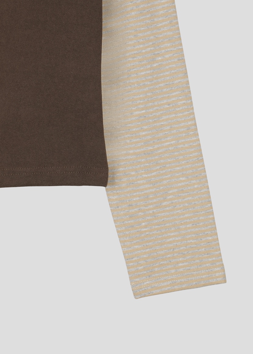 SHOTGUN韓國直郵女士新品26春夏人氣真品職業長袖T恤假兩件SHOTGUN長袖T恤