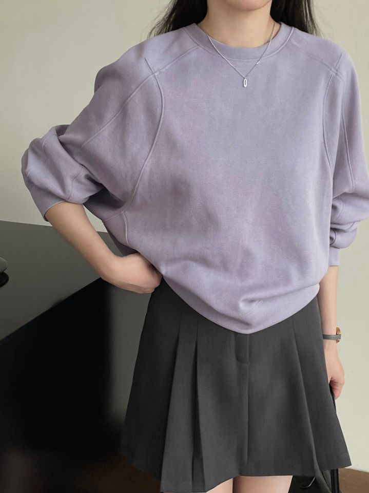 STAY HERE東大門直郵女士新品人氣熱賣職業休閑時尚衛衣STAY HERE衛衣