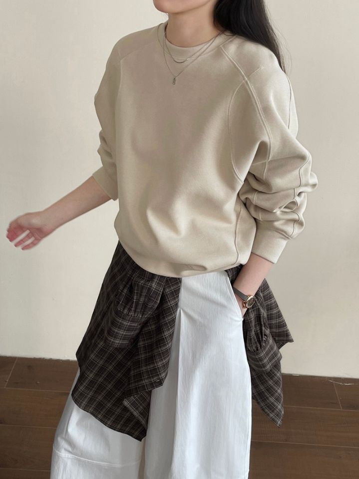 STAY HERE東大門直郵女士新品人氣熱賣職業休閑時尚衛衣STAY HERE衛衣