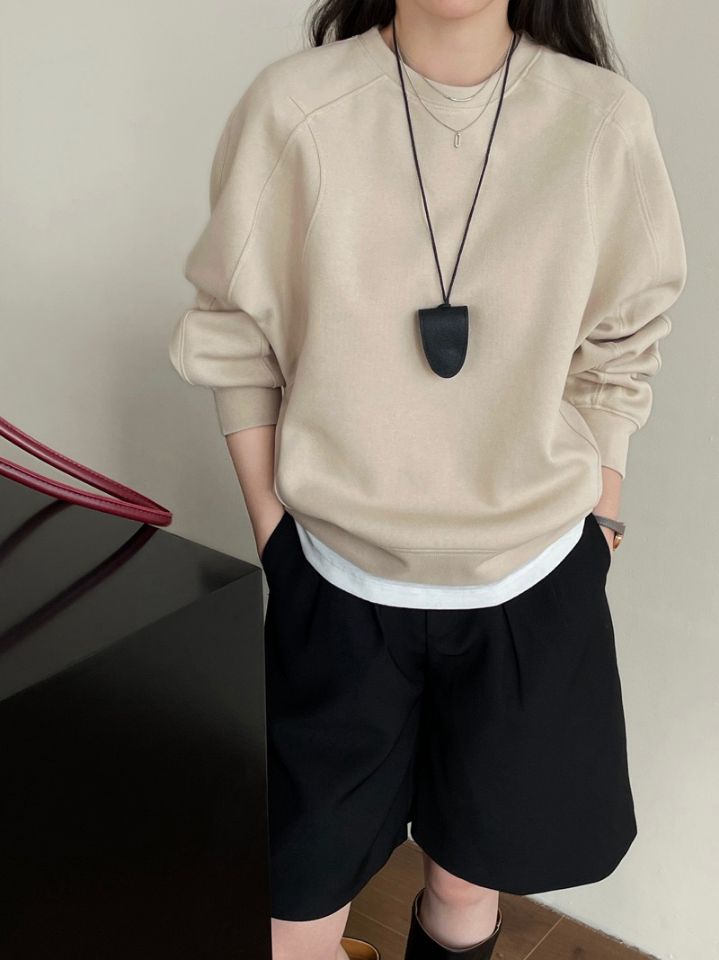 STAY HERE東大門直郵女士新品人氣熱賣職業休閑時尚衛衣STAY HERE衛衣圖色2