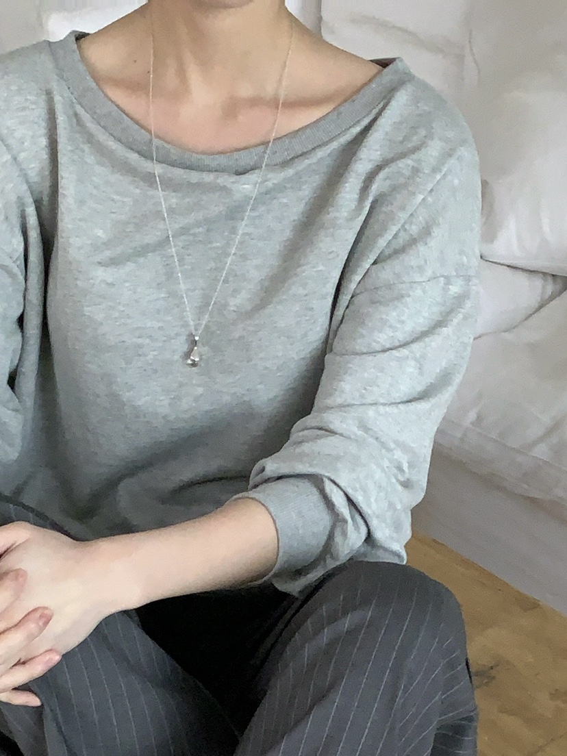 PLANTS ON GRAY韓國代購女裝新款真品休閑時尚推薦長袖T恤PLANTS ON GRAY長袖T恤