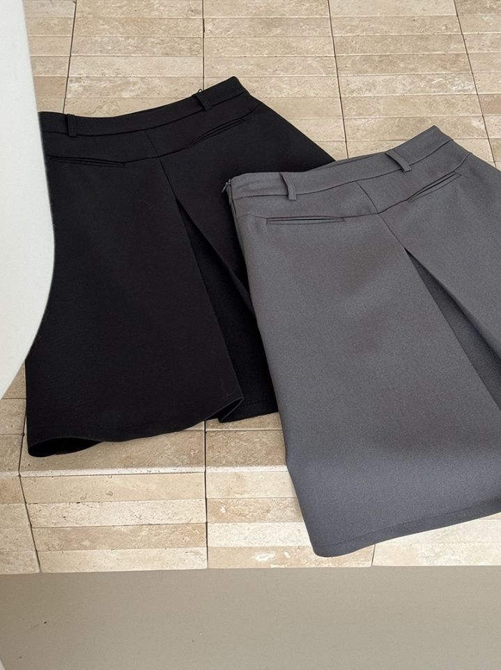 STAY HERE東大門實拍女裝新品熱賣人氣職業半身裙中短裙STAY HERE半身裙/中短裙