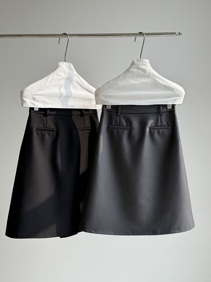 STAY HERE東大門實拍女裝新品熱賣人氣職業半身裙中短裙STAY HERE半身裙/中短裙