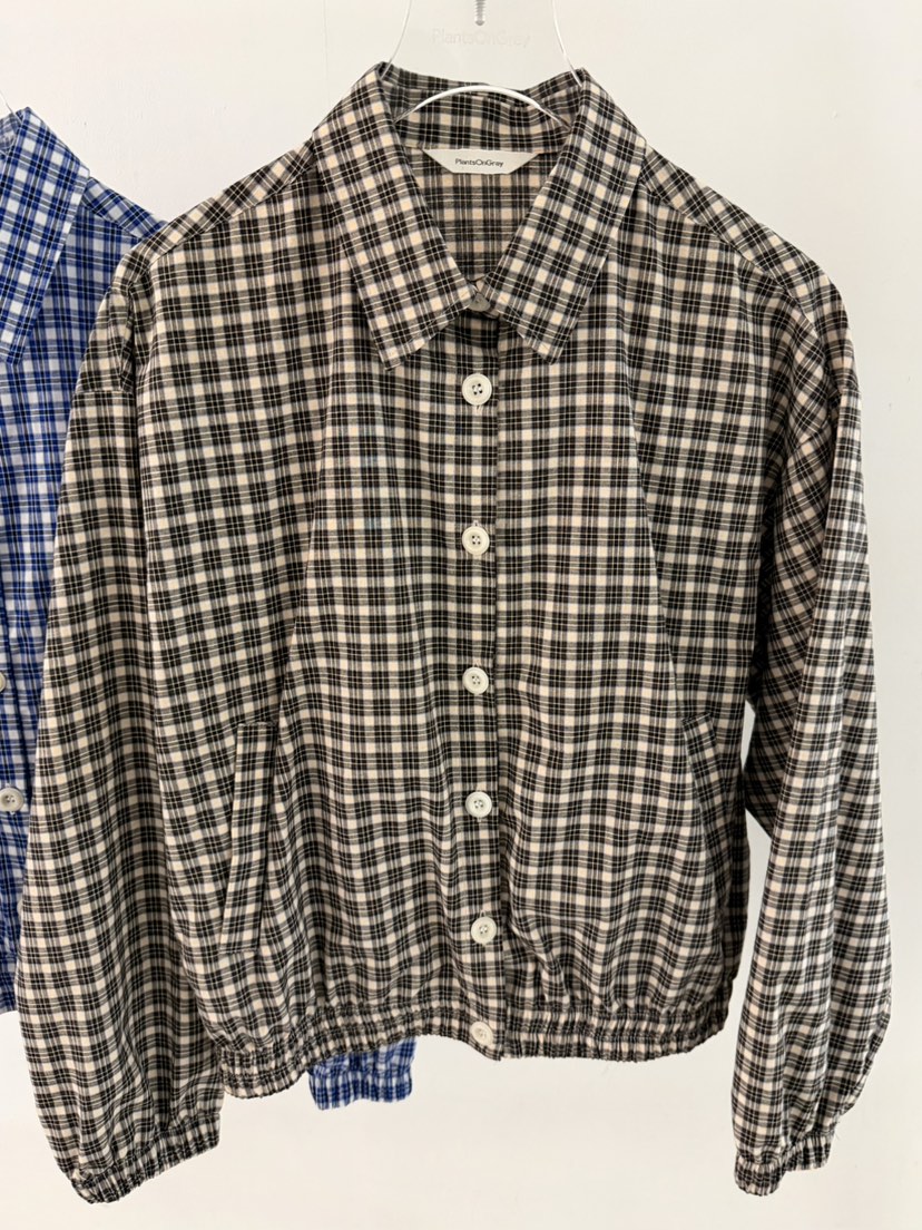 PLANTS ON GRAY東大門實拍女裝新款人氣時尚襯衫蕾絲衫PLANTS ON GRAY襯衫/蕾絲衫圖色1