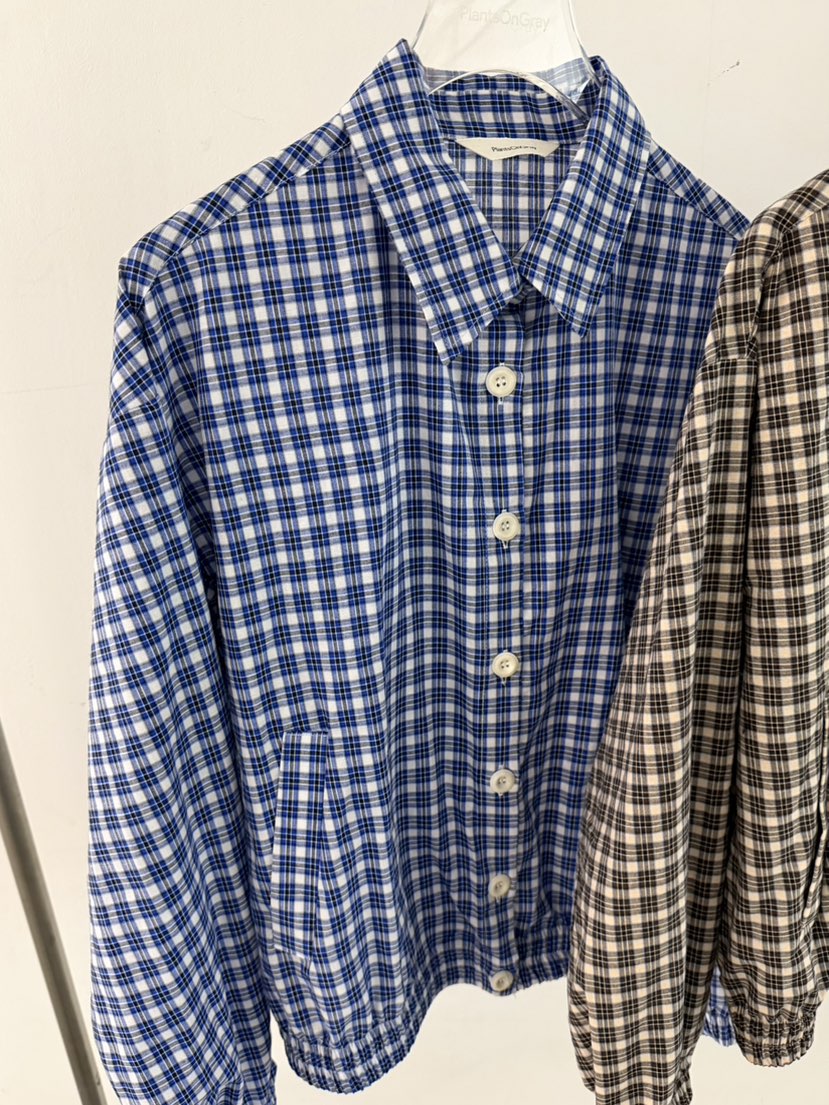 PLANTS ON GRAY東大門實拍女裝新款人氣時尚襯衫蕾絲衫PLANTS ON GRAY襯衫/蕾絲衫圖色2