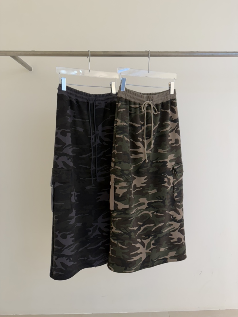 PLANTS ON GRAY韓國代購女裝新款熱賣26春季長裙口袋迷彩PLANTS ON GRAY長裙