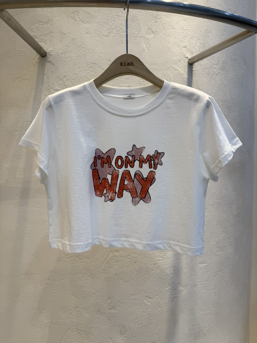 RIAH東大門實拍女士新品推薦熱賣26春季休閑職業時尚人氣T恤RIAHT恤圖色1