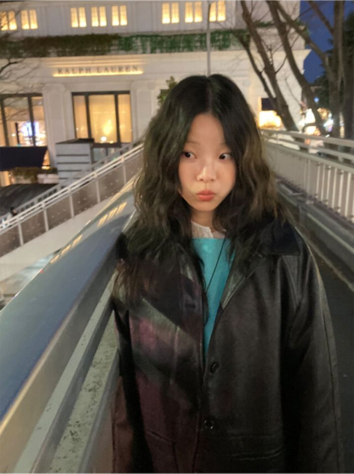 LIVE FOREVER東大門直郵女士新品推薦26春季中長款大衣皮革LIVE FOR_EVER中長款大衣