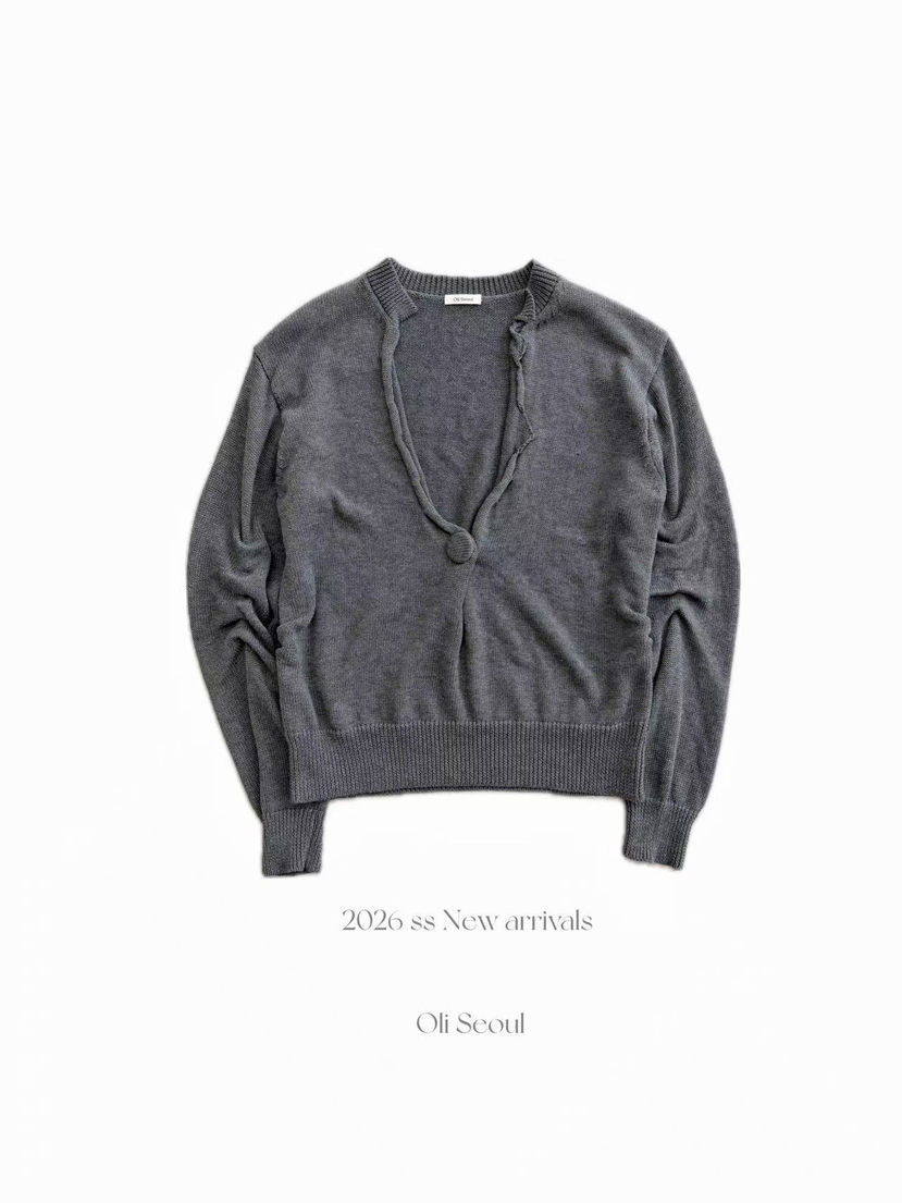 OLI SEOUL韓國代購女士新品熱賣人氣推薦26春季時尚針織衫OLI SEOUL針織衫圖色1