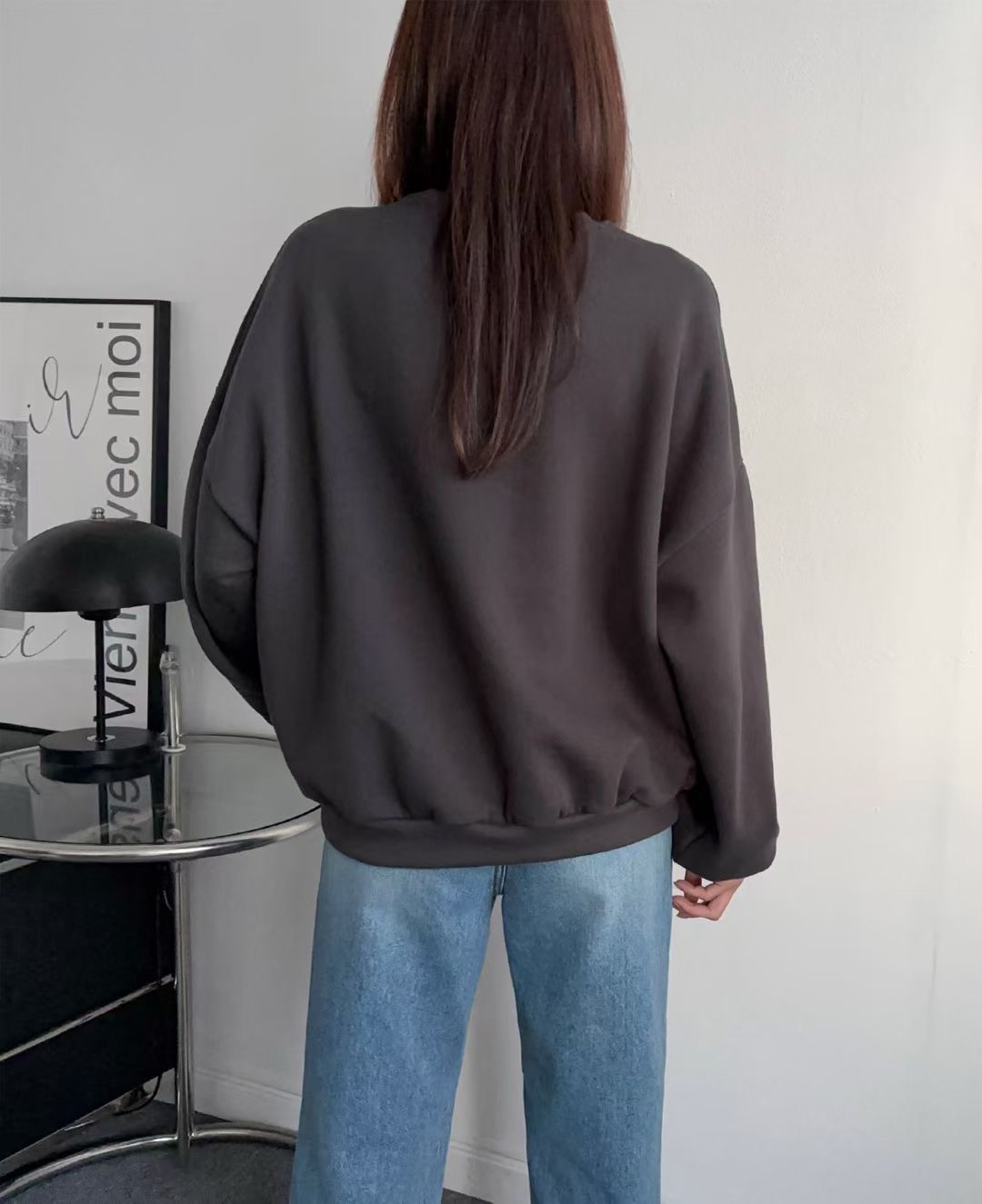 ENTER東大門直郵女裝新品推薦26春季職業熱賣人氣衛衣羊毛ENTER衛衣