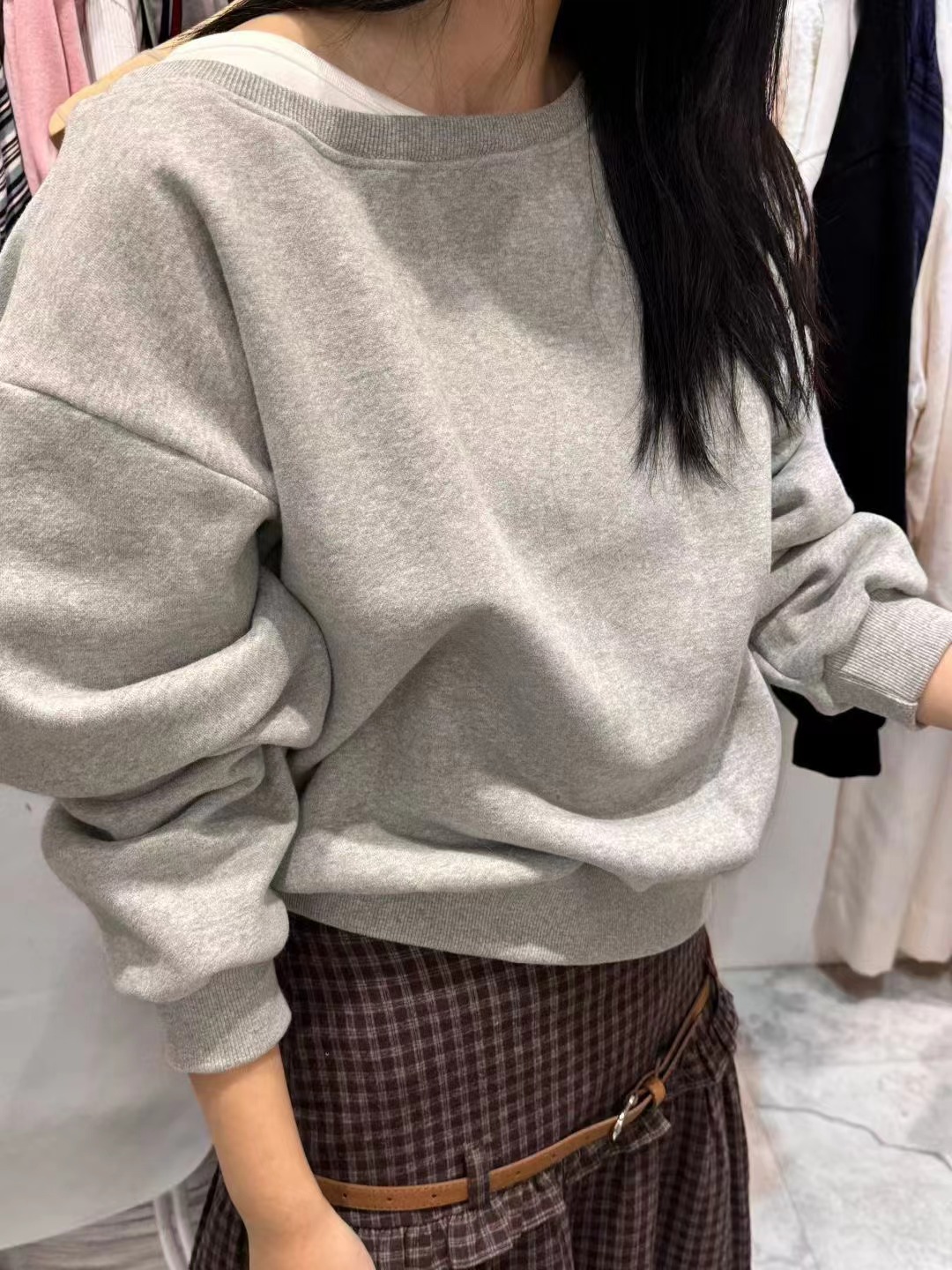 LEREVE-OT韓國直郵女裝新款推薦時尚人氣職業真品熱賣衛衣LEREVE衛衣