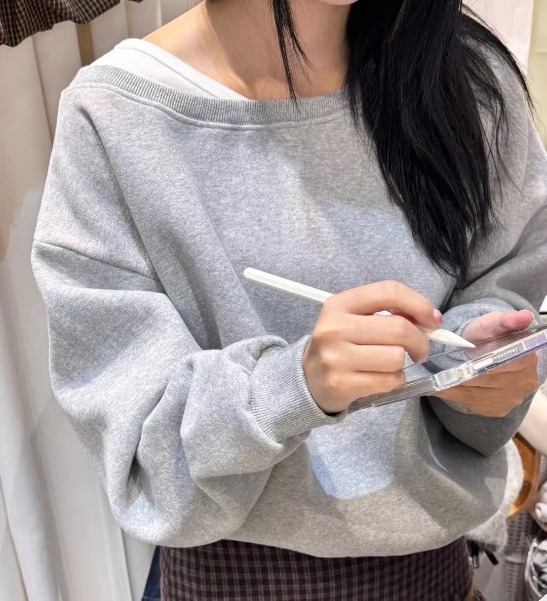 LEREVE-OT韓國直郵女裝新款推薦時尚人氣職業真品熱賣衛衣LEREVE衛衣圖色2