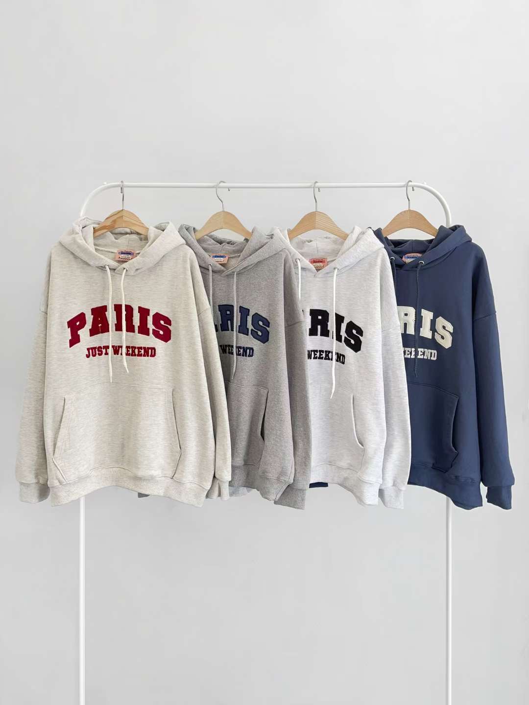 BBIBBICO韓國代購女裝新款人氣熱賣時尚休閑26春夏職業衛衣BBIBBICO衛衣圖色2左二色