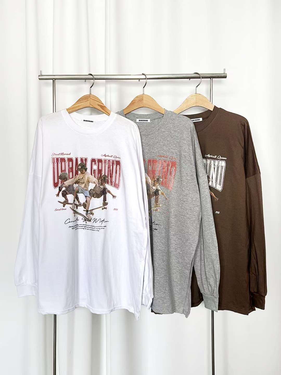 BBIBBICO東大門直郵女士新品時尚人氣熱賣推薦26春夏衛衣BBIBBICO衛衣圖色2左二色