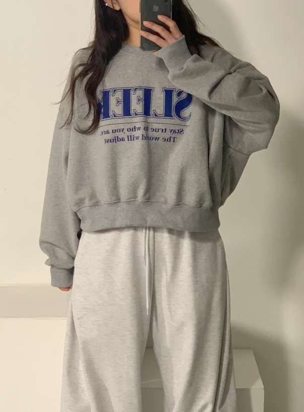 BBIBBICO韓國直郵女裝新款26春夏時尚真品推薦休閑職業衛衣BBIBBICO衛衣圖色2