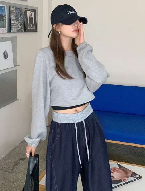 BBIBBICO韓國代購女裝新品休閑職業熱賣推薦真品26春夏衛衣BBIBBICO衛衣