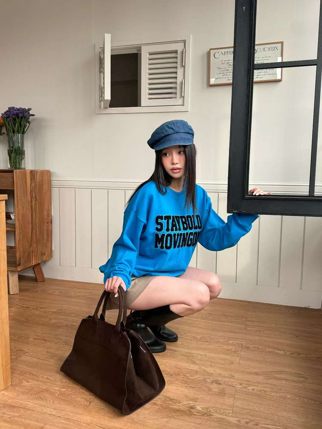 BBIBBICO東大門直郵女士新品職業真品26春夏推薦時尚衛衣BBIBBICO衛衣