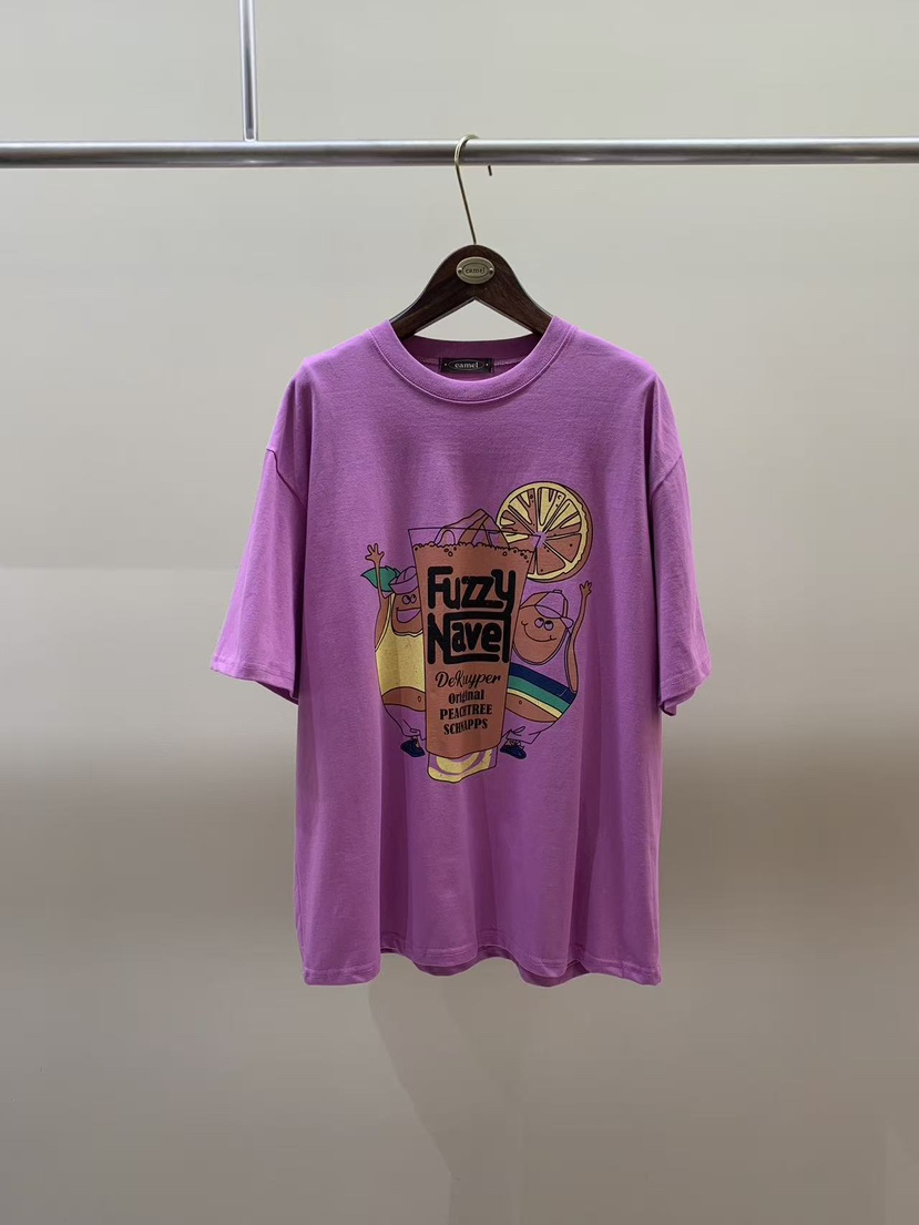 CAMEL-P韓國直郵女士新品真品T恤Came_l 家T恤圖色2