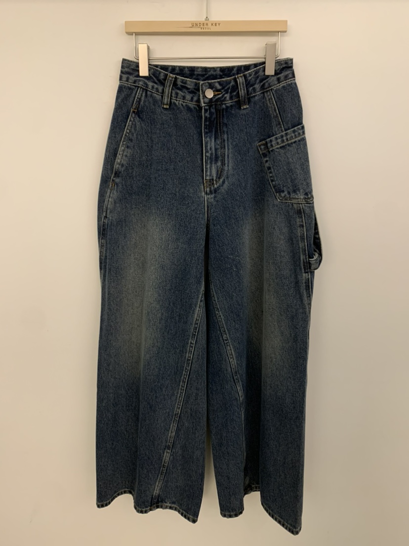 UNDER KEY東大門實拍女士新款26春夏推薦熱賣人氣牛仔褲UNDER KEY牛仔褲圖色2