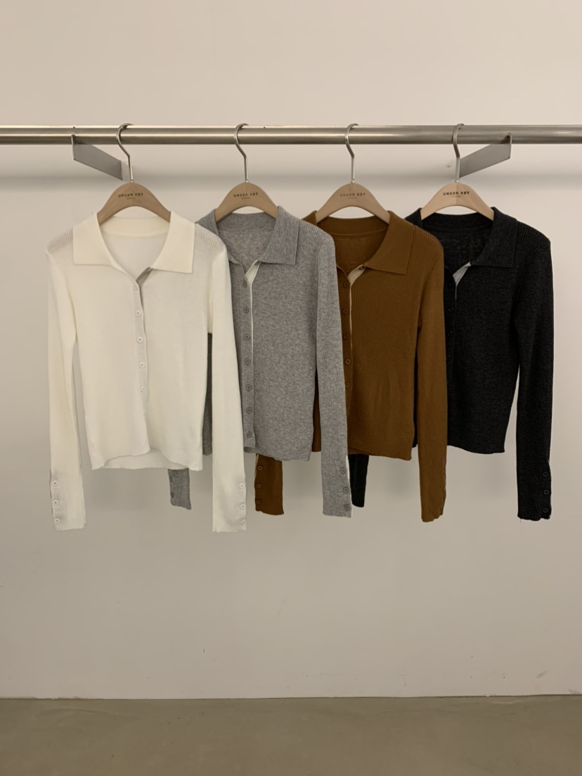 UNDER KEY東大門代購女士新品時尚人氣熱賣26春夏針織衫UNDER KEY針織衫