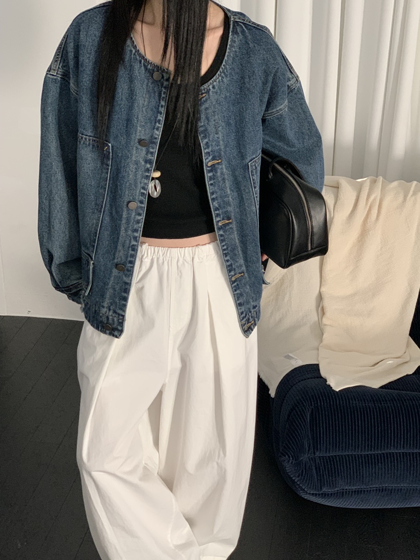 RIVER RAIN韓國直郵女士新款人氣真品26春夏休閑推薦夾克RIVER RAIN夾克