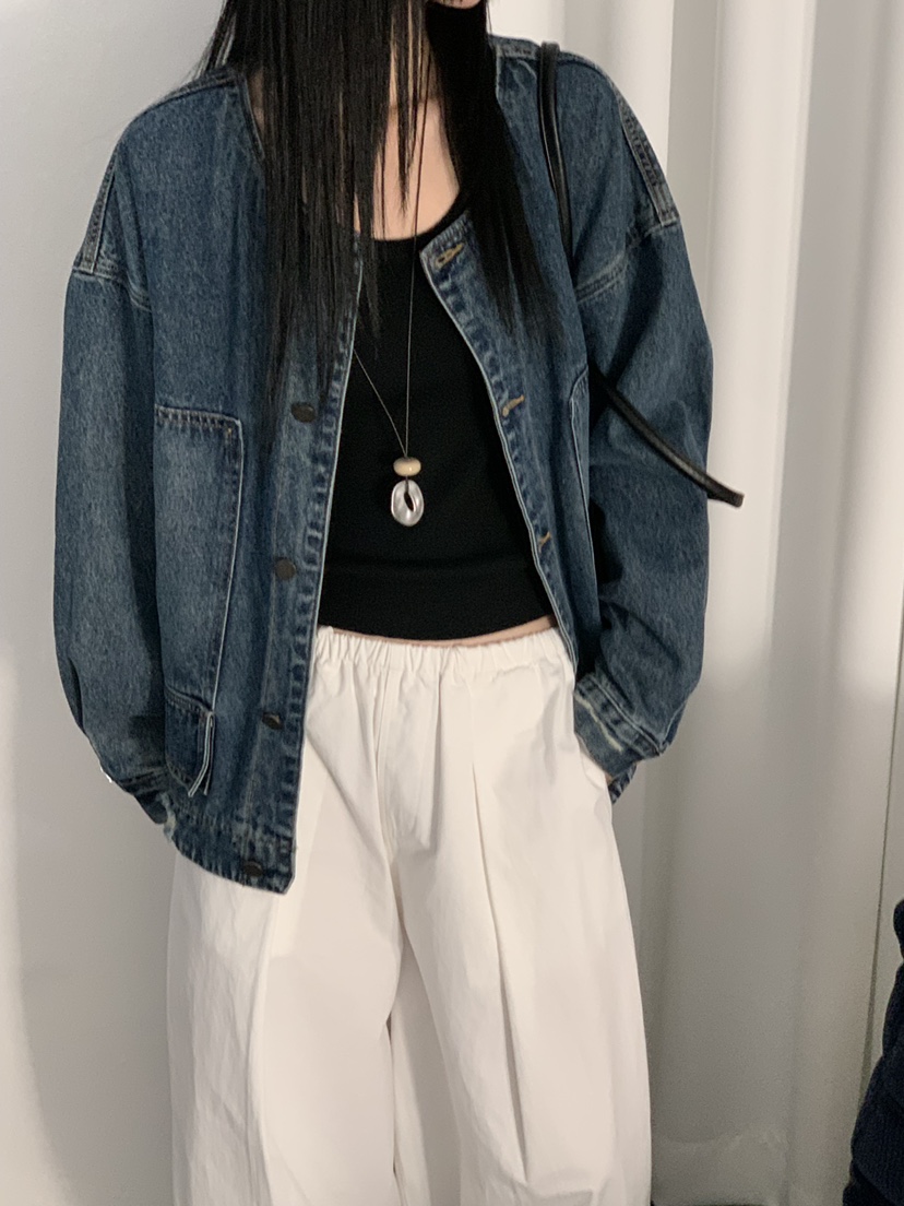 RIVER RAIN韓國直郵女士新款人氣真品26春夏休閑推薦夾克RIVER RAIN夾克