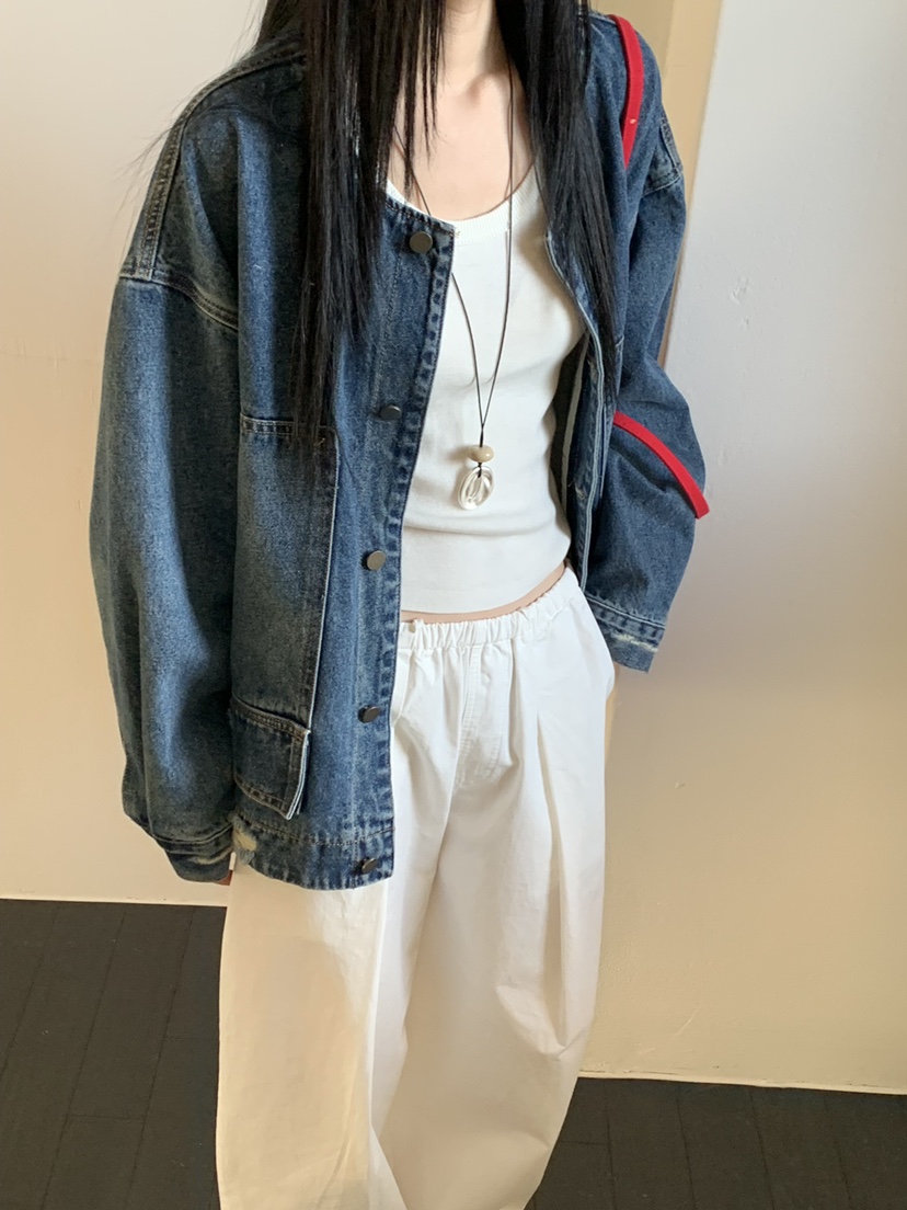 RIVER RAIN韓國直郵女士新款人氣真品26春夏休閑推薦夾克RIVER RAIN夾克