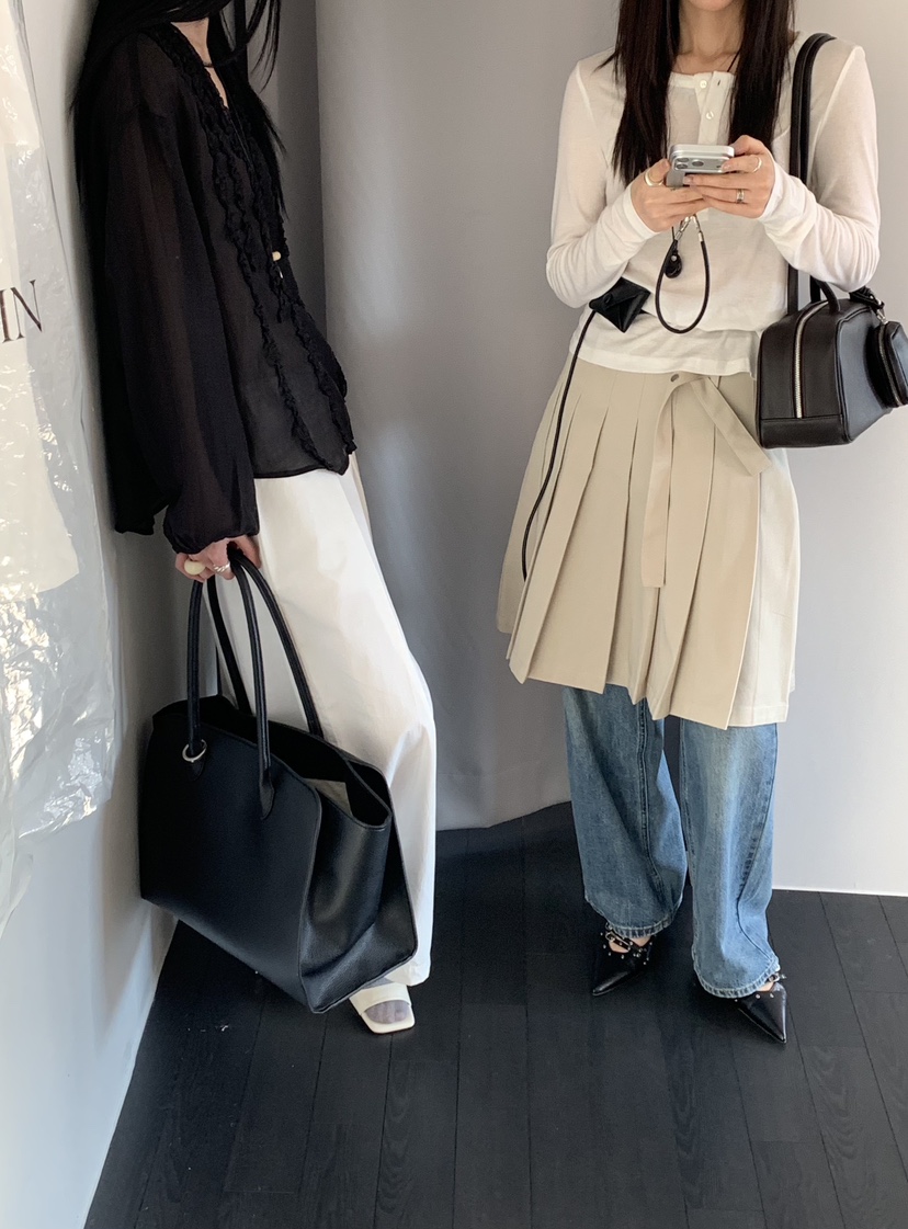 RIVER RAIN東大門代購女裝新品時尚休閑熱賣人氣26春夏短裙RIVER RAIN短裙