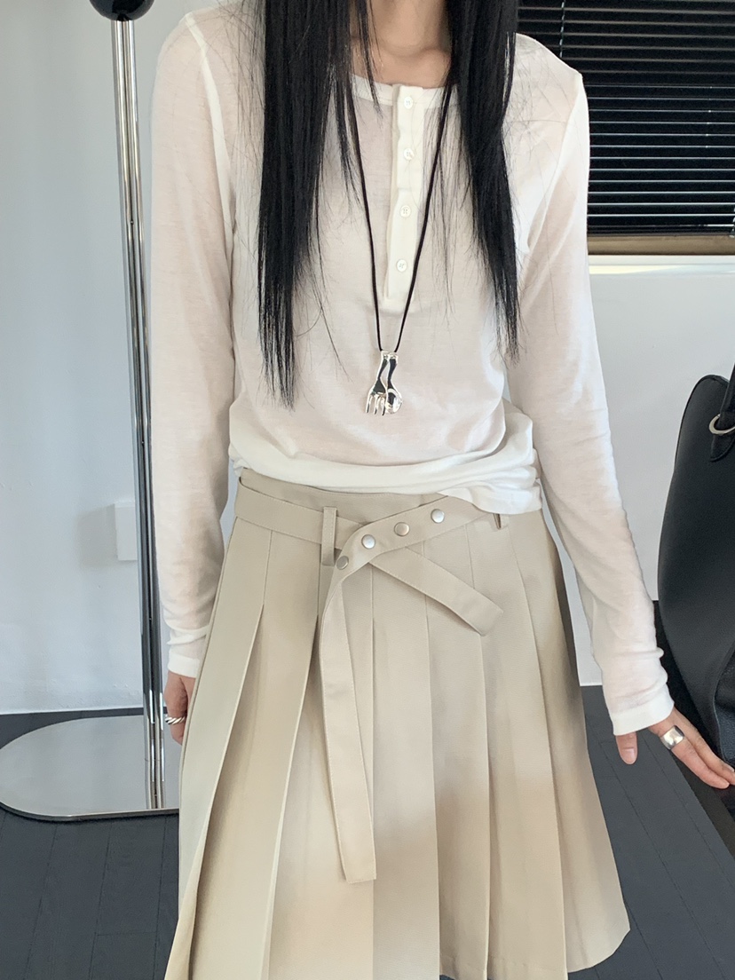 RIVER RAIN東大門代購女裝新品時尚休閑熱賣人氣26春夏短裙RIVER RAIN短裙