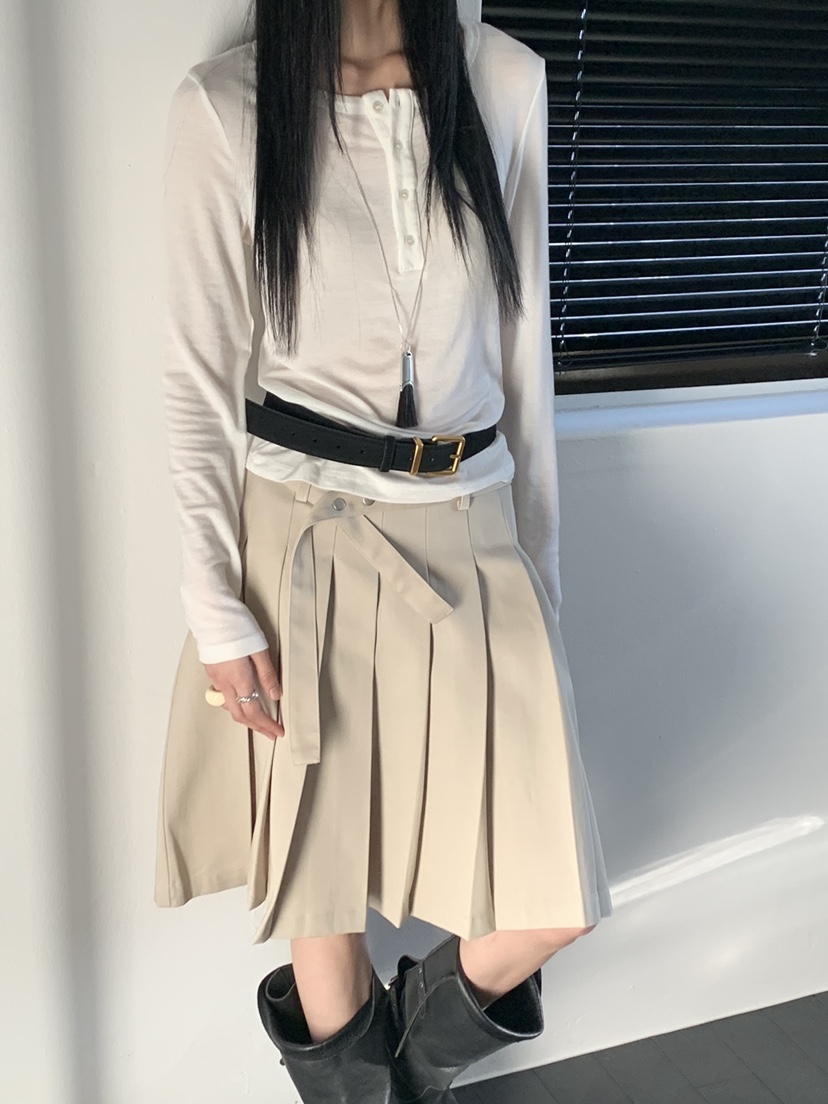 RIVER RAIN東大門代購女裝新品時尚休閑熱賣人氣26春夏短裙RIVER RAIN短裙