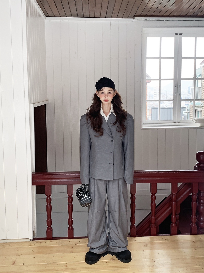 JKICHI韓國代購女裝新款職業真品26春夏休閑人氣推薦休閑褲JKICHI休閑褲