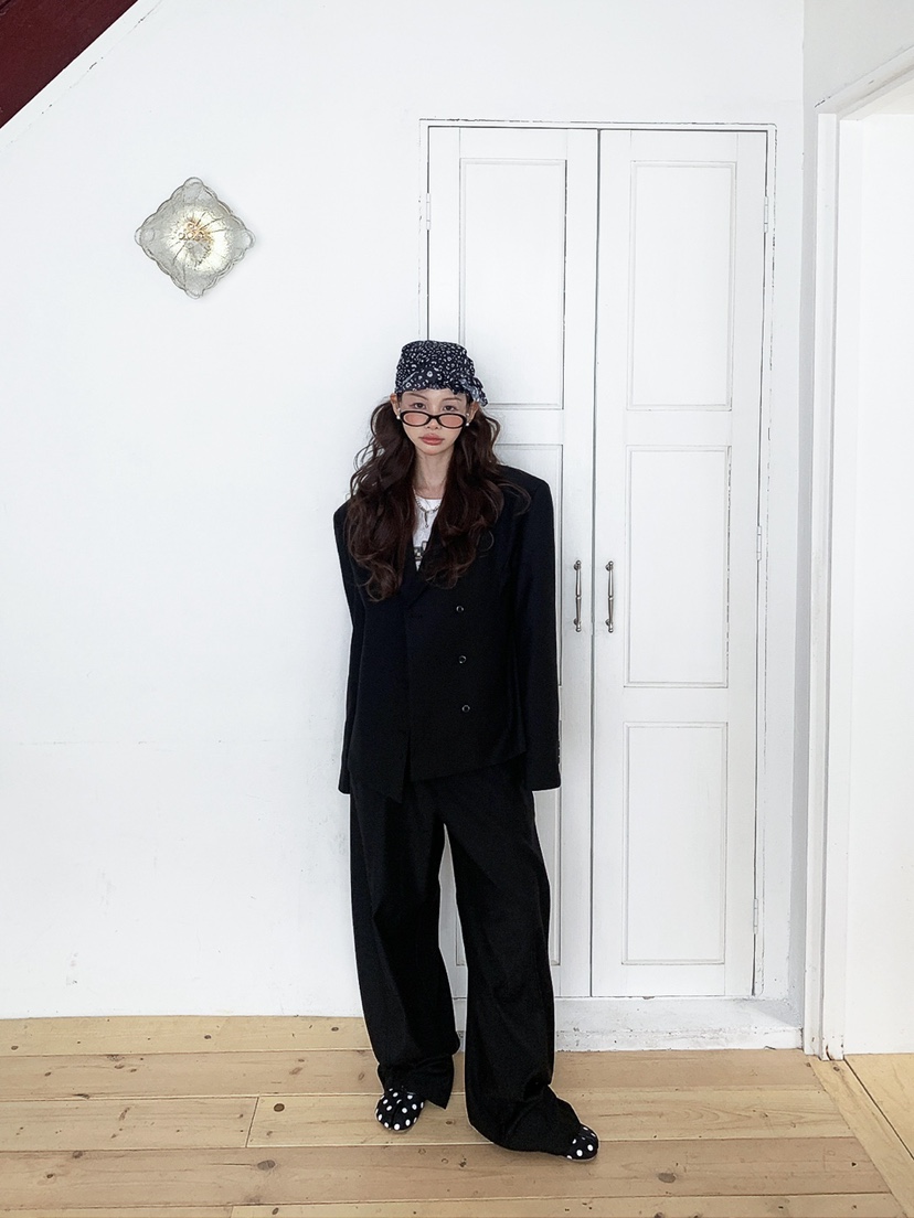 JKICHI韓國代購女裝新款職業真品26春夏休閑人氣推薦休閑褲JKICHI休閑褲圖色2